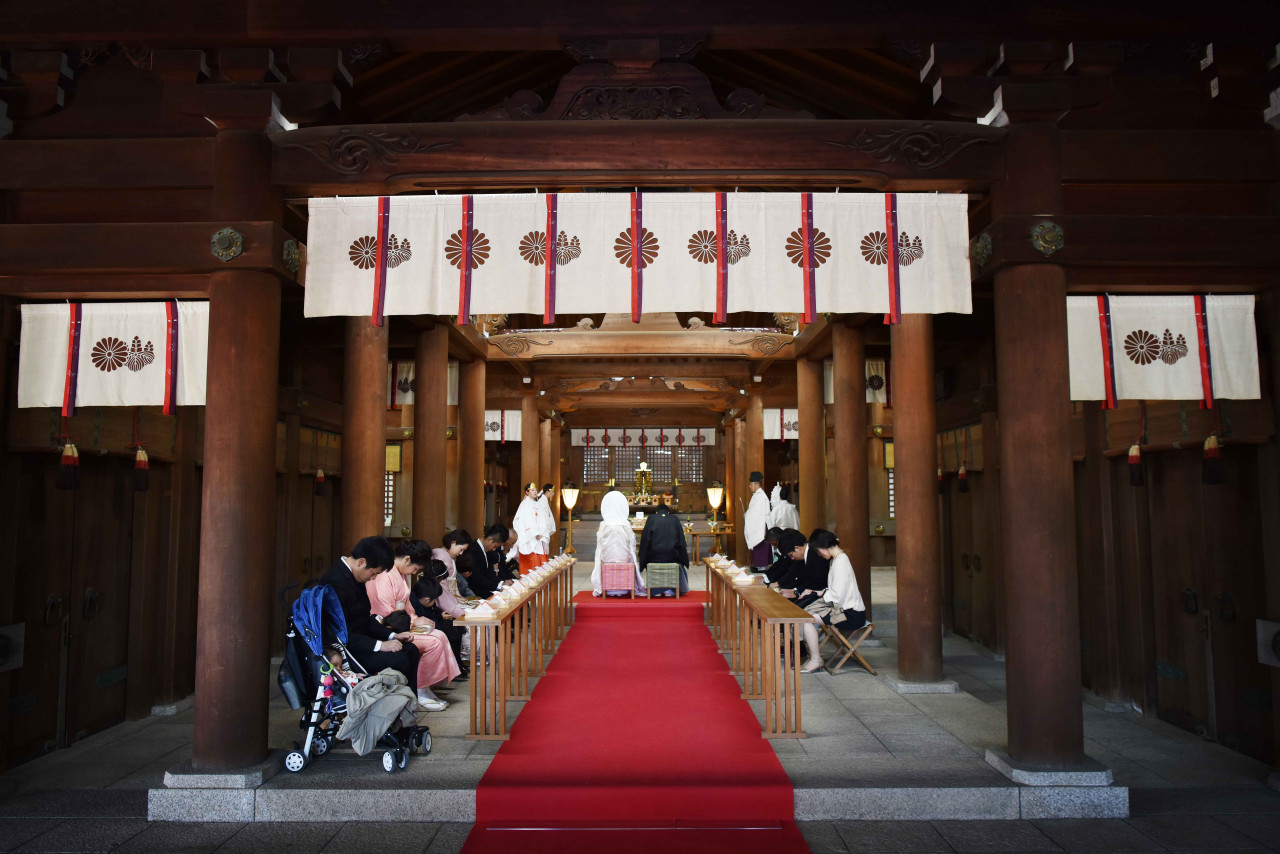 吉備津彦神社で和装挙式結婚式
